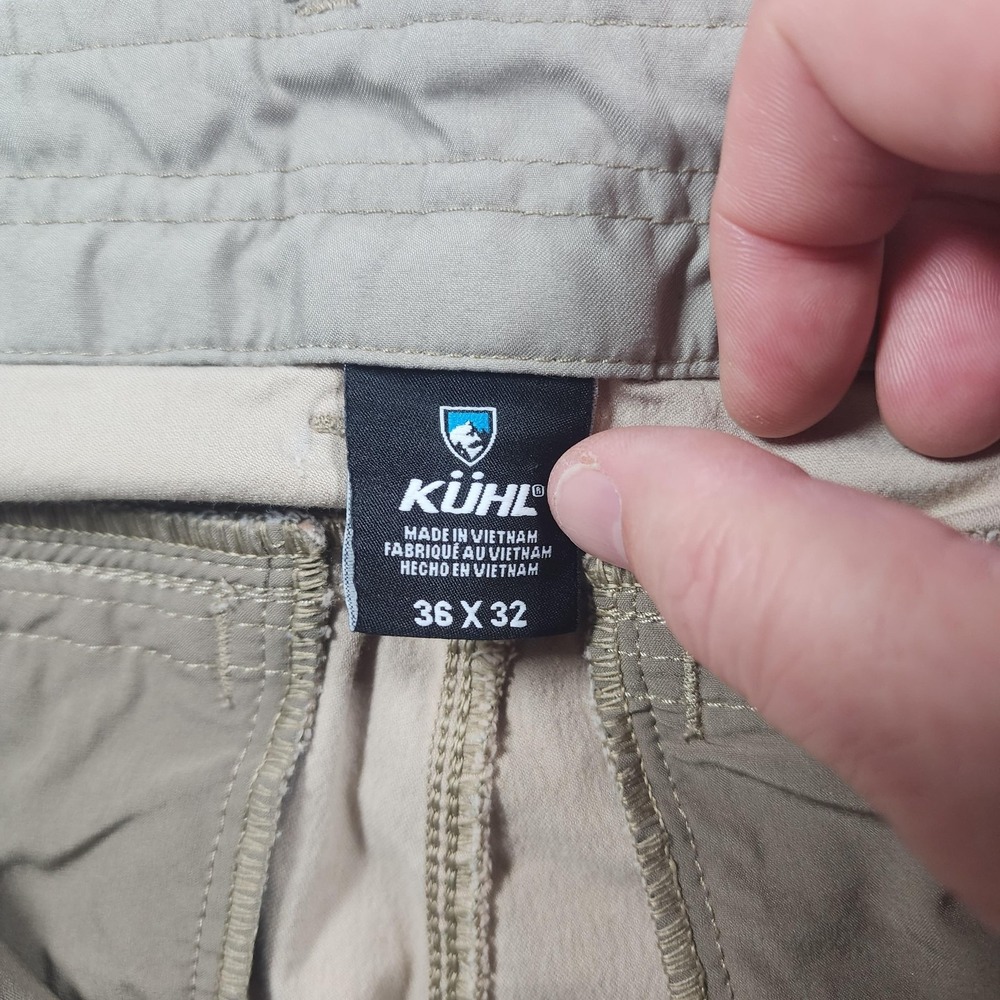 Kuhl Resistor Lite Chino Pants Mens 36x32 (Fits 34x32) Stretch Outdoor Casual - Picture 2 of 15